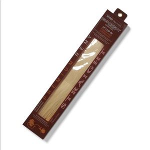 Euronext 14 inch platinum blonde hair extensions